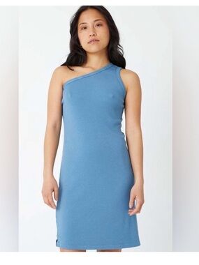 🌊 Back Beat Co Hemp Cher Rib Dress in Marine 🌊